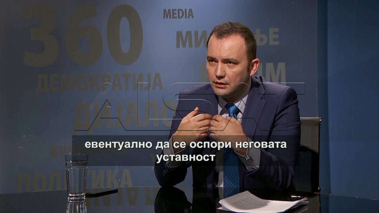 Османи: Законот за јазиците прво пред Венецијан...