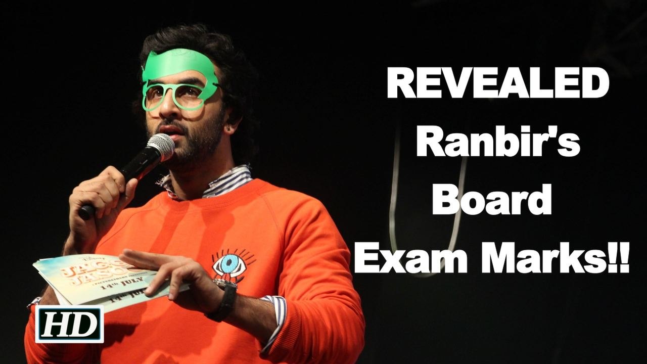 REVEALED: Ranbir Kapoor's Board Exam Marks!!