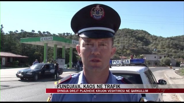 Fluks pushuesish në zonat bregdetare, trafiku në kolaps - News, Lajme - Vizion Plus