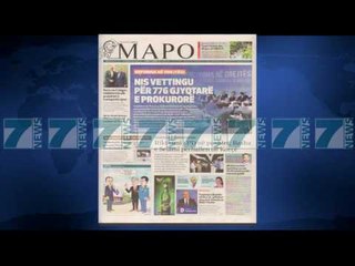 SHTYPI I DITES ME TITUJT E GAZETAVE E HENE 10 KORRIK 2017 - News, Lajme - Kanali 7