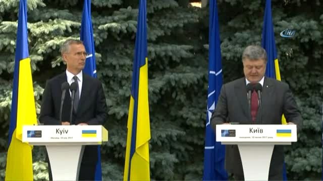 NATO Genel Sekreteri Stoltenberg: Rusya'nın Yasadışı ve Gayri Meşru Kırım İlhakını Tanımıyoruz -...