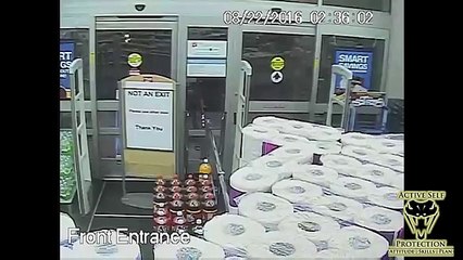 Armed Robber Threatens Pharmacist with Hunting Knife