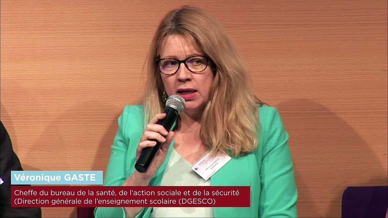 20 - Intervention de Véronique GASTE - Table ronde : « Perspectives pour une prévention des conduites addictives encore plus efficace » - Journée sur la prévention des conduites addictives à l’Ecole, 28 juin 2017