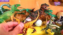 8 MASSIVE DINOSAURS ANIMALS SURPRISE TOYS 3D PUZZLES - T-Rex Tyrannosaurus Carnotaurus Ken