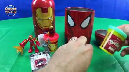 América montar Vengadores Capitán casco hierro Niños hombre jugar superhéroes sorpresa Doh thor