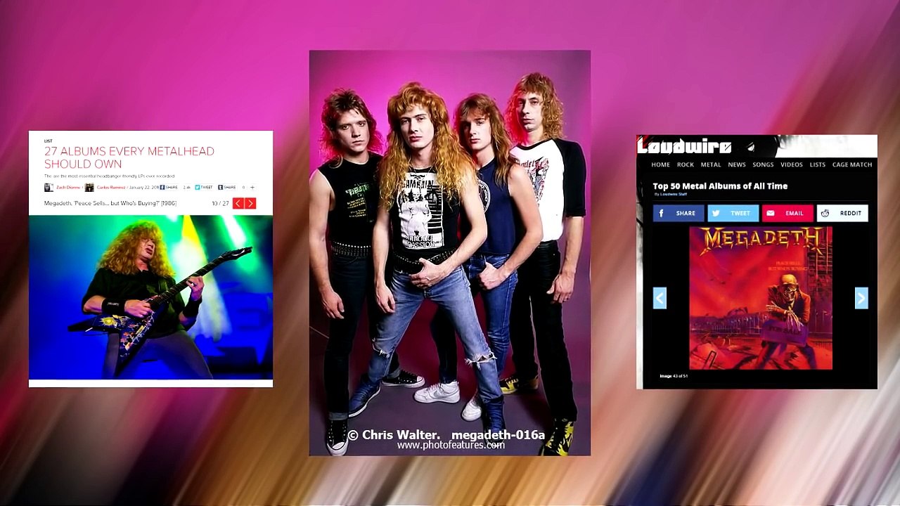 Megadeth – Peace Sells…But Whos Buying? | Album Review | Rocked