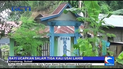 Heboh, Bayi Ucapkan Salam Tiga Kali Usai Lahir