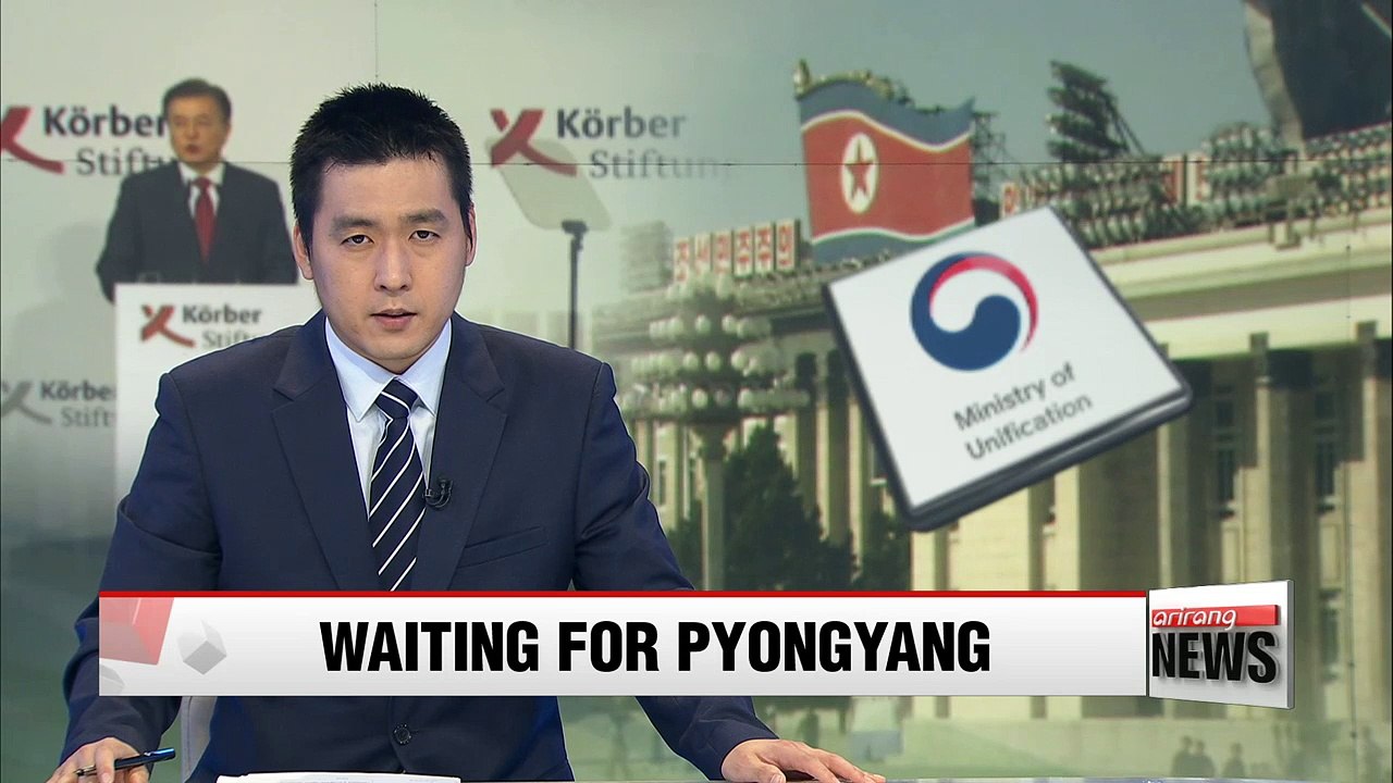 Seoul waiting for N. Korea to respond to Pres. Moon's 'Berlin Declaration'