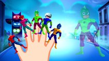 Маски герои в в костюмах спайдермена семья пальчиков на русском песенка про пальчики