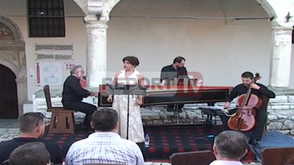 Report TV - Vox Baroque në Berat, artisti italian Matteoli: Kultura na ka bashkuar