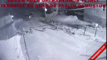 PKK'dan kaçan 'sözde komutan' terörist böyle teslim oldu