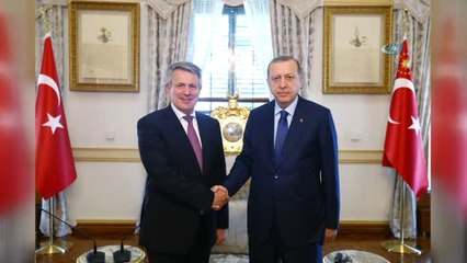 Cumhurbaşkanı Erdoğan Shell Dünya Başkanı'nı Kabul Etti