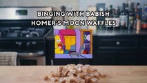 Binging with Babish: Homer Simpsons Patented Space Age Out Of This World Moon Waffles