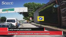 İstanbul'da 1 milyon dolarlık soygun kamerada