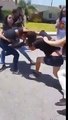 Middle school girls fight