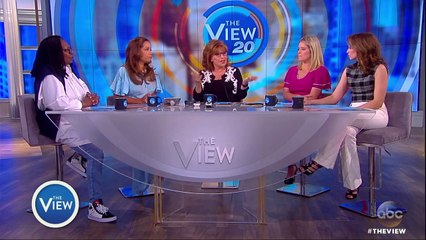 'A Freudian slip perhaps?': Whoopi calls out Trump tweet admitting he is 'giving our country away'