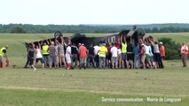 Spitfire crash on takeoff few meters from public during airshow in North of France