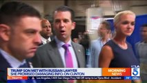 Trump Jr. Met With Russian Lawyer After Being Promised Damaging Information on Clinton