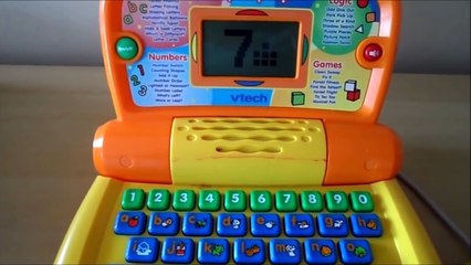 Et ce qui ordinateur des jeux ordinateur portable Apprendre apprentissage mon nombres préscolaire jouet avec jaune Vtech abc