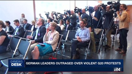 Descargar video: i24NEWS DESK | German leaders outraged over violent G20 protests | Monday, July 10th 2017