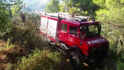 Report TV - Situata e zjarreve në qrkun e Gjirokastrës