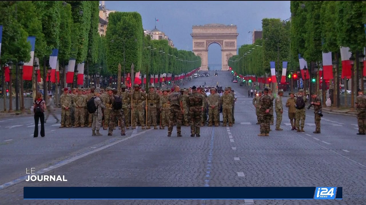 Défilé du 14-Juillet: les militaires français et américains répètent pour le jour J
