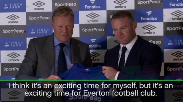 Returning Rooney excited by expectations at Everton