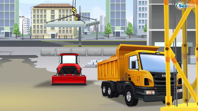 Мультфильмы для детей! Большой Грузовик Мультик Видео для детей