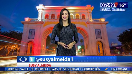 Susana Almeida Pronostico del Tiempo 10 de Julio de 2017 1