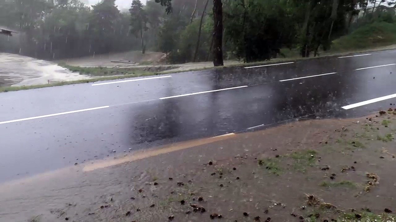 Urgent à Gap : fortes pluies et orage de grêle