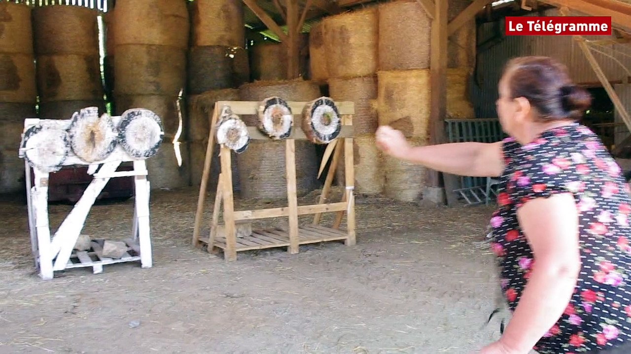 J'ai testé pour vous... Le lancer de hâche à Pleubian (22)