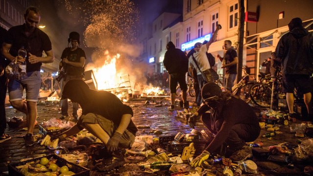 'They are despicable, violent extremists': German Interior Minister compares G20 protesters to Islamic terrorists