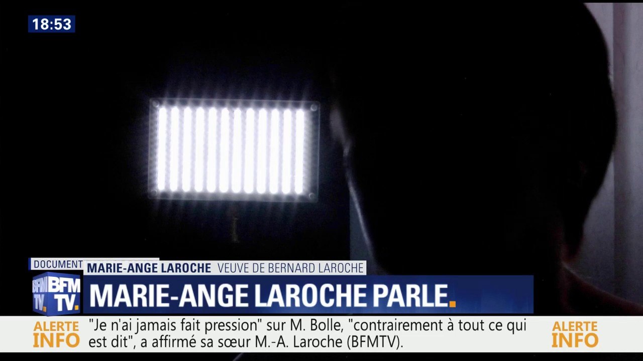 DOCUMENT BFMTV - "Je n'ai jamais fait de pression" sur Murielle Bolle dit sa sœur Marie-Ange Laroche