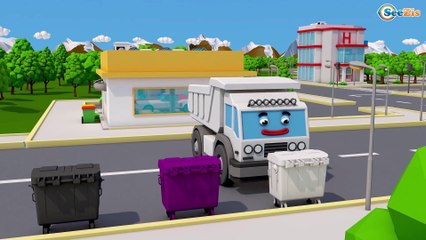 Learn Colors Wheels On The Bus Cars for Kids in Cartoon Videos for Kids