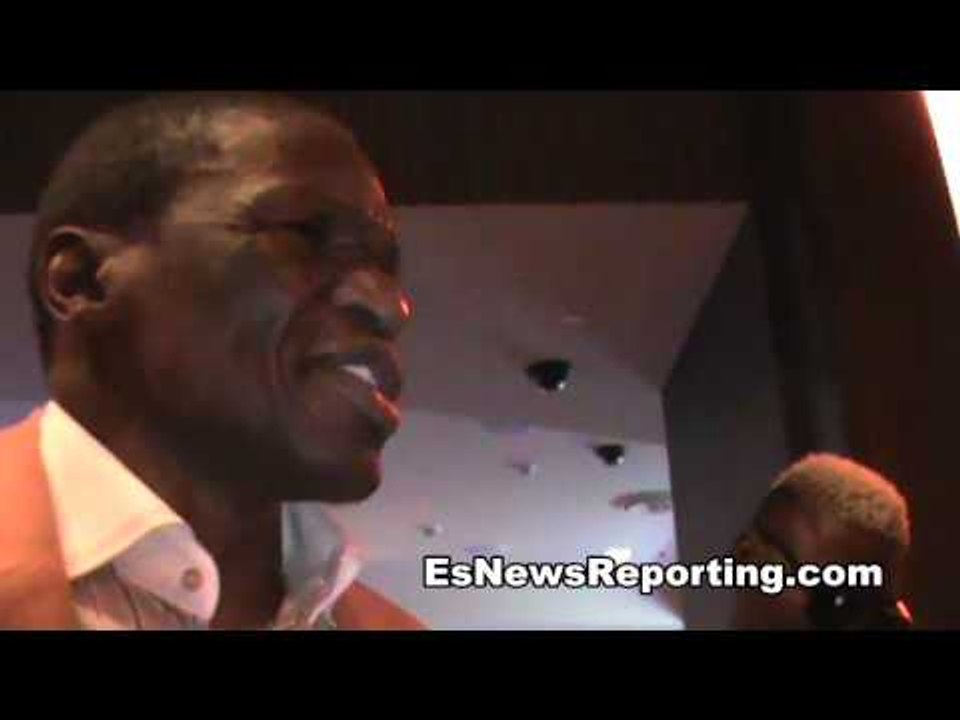 Floyd Mayweather Sr Abril Won 3 Rounds Sharif Bogere won 9 - EsNews Boxing