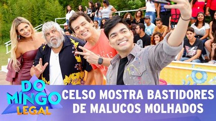 Celso Portiolli mostra os bastidores de Malucos Molhados