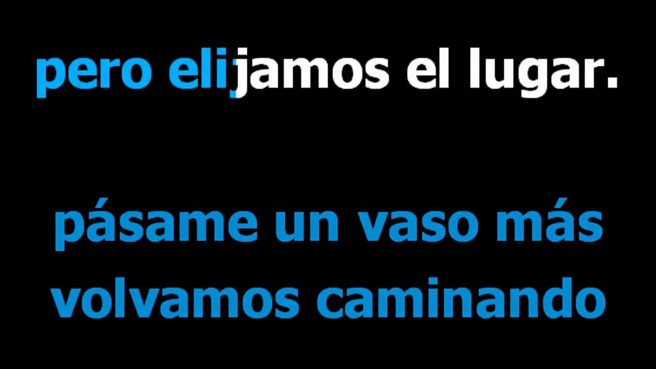 Demasiada presion -  Los fabulosos cadillacs  - Karaoke  - Letra