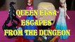 QUEEN ELSA ESCAPES FROM THE DUNGEON SPIDERMAN PAPA SMURF ANNA BOSS BABY LIGHTENING MCQUEEN Toys Kids Video FROZEN DISNEY
