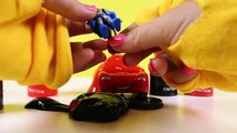 Y barriles de coches colores Aprender de Limo sorpresa juguetes con Disney hD