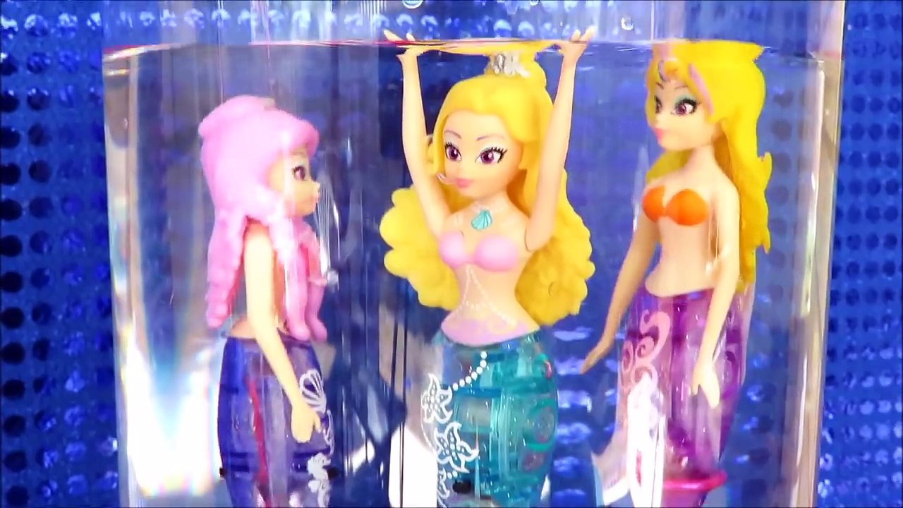 Pescado mágico sirenas congelado poco Sirena muñecas cruz nadar en agua Niños