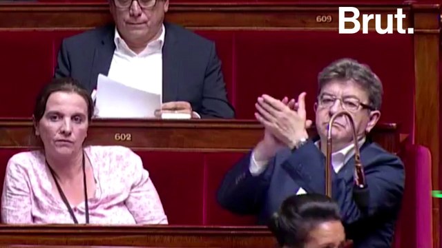Quand Jean-Luc Mélenchon applaudit une députée En marche