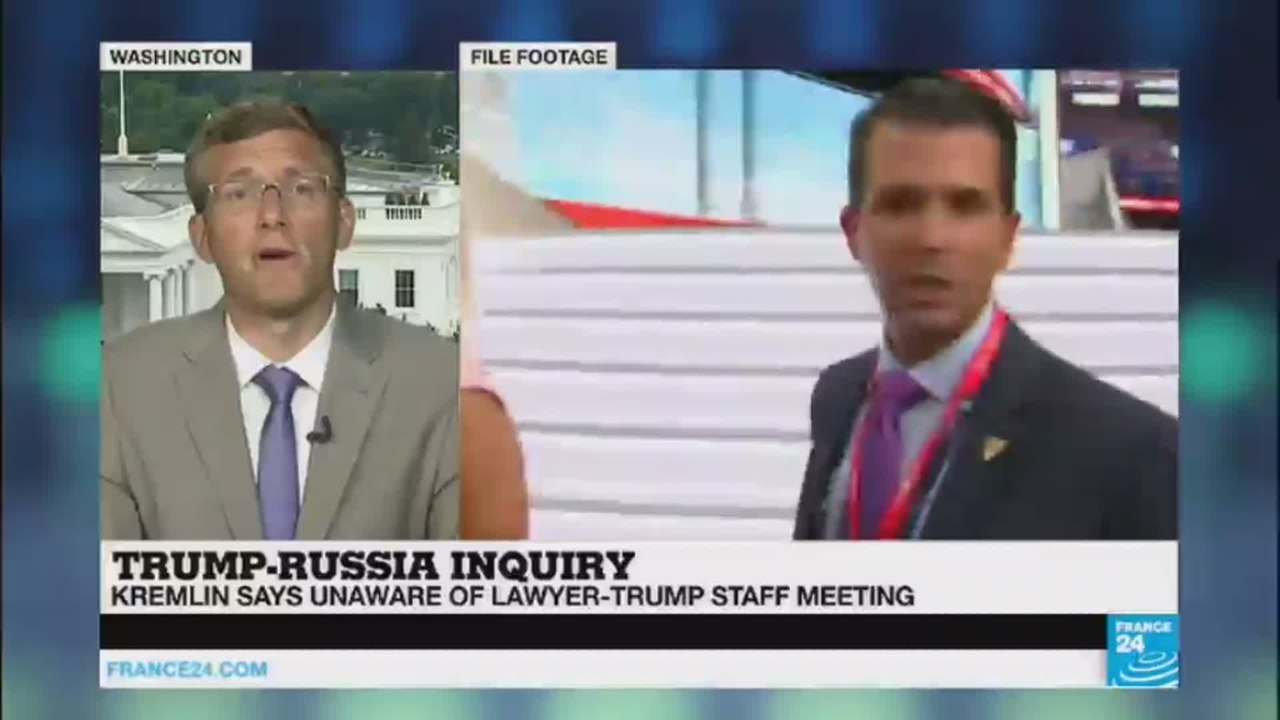 Trump son defends meeting with Russian official