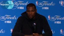 Kevin Durant 'locked in' after scoring 38 points in Golden State's NBA Finals Game 1 win