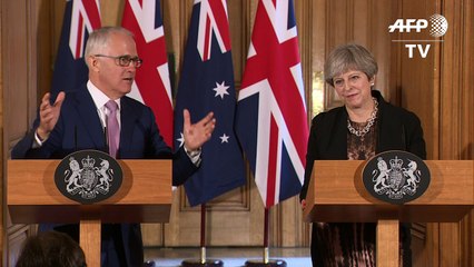 Australia promete acuerdo comercial post-Brexit con Reino Unido