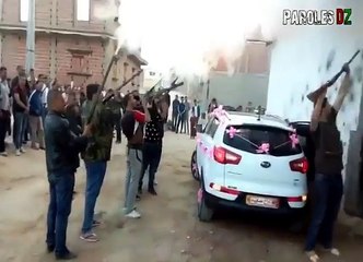 İlginç Silahlı Gelin Alma