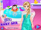 Bebé para Juegos Chicas princesa elsa spa disney
