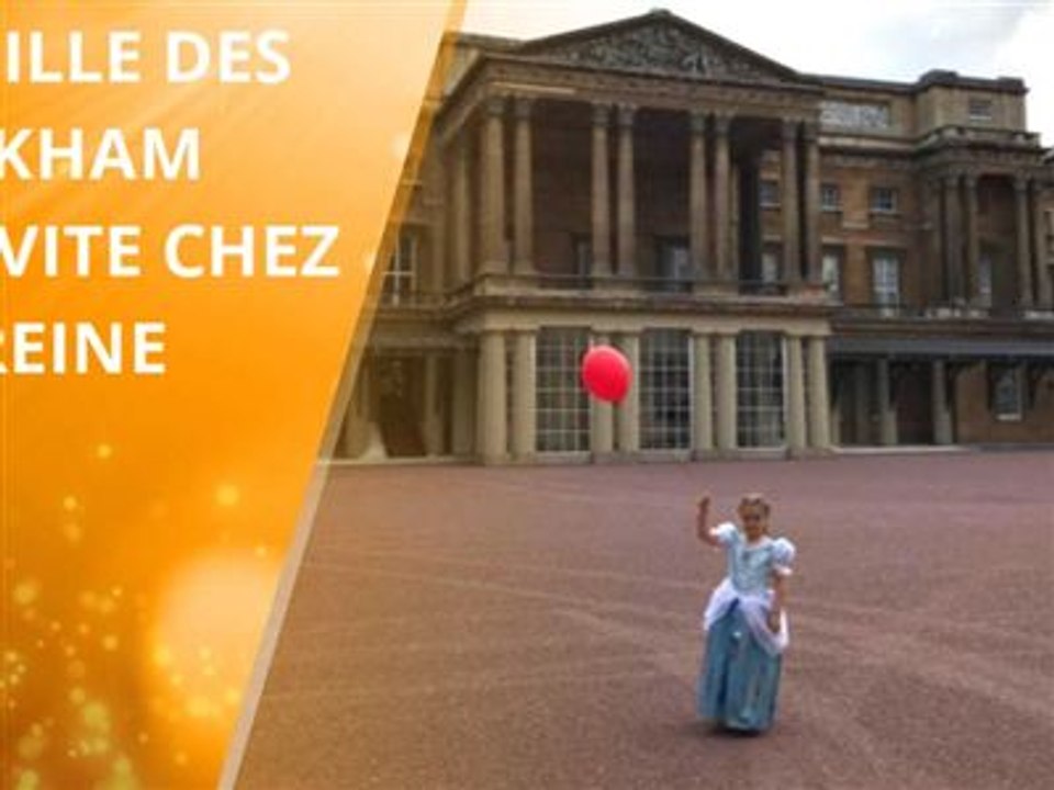 Harper Beckham fête son anniversaire à Buckingham