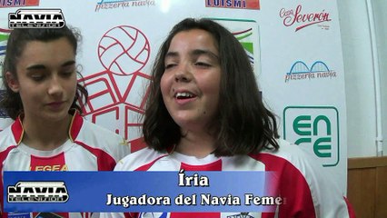 Entrevista a Íria y Marina  Jugadoras de Navia
