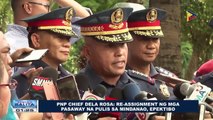 PNP Chief Dela Rosa: Re-assignment ng mga pasaway na pulis sa Mindanao, epektibo