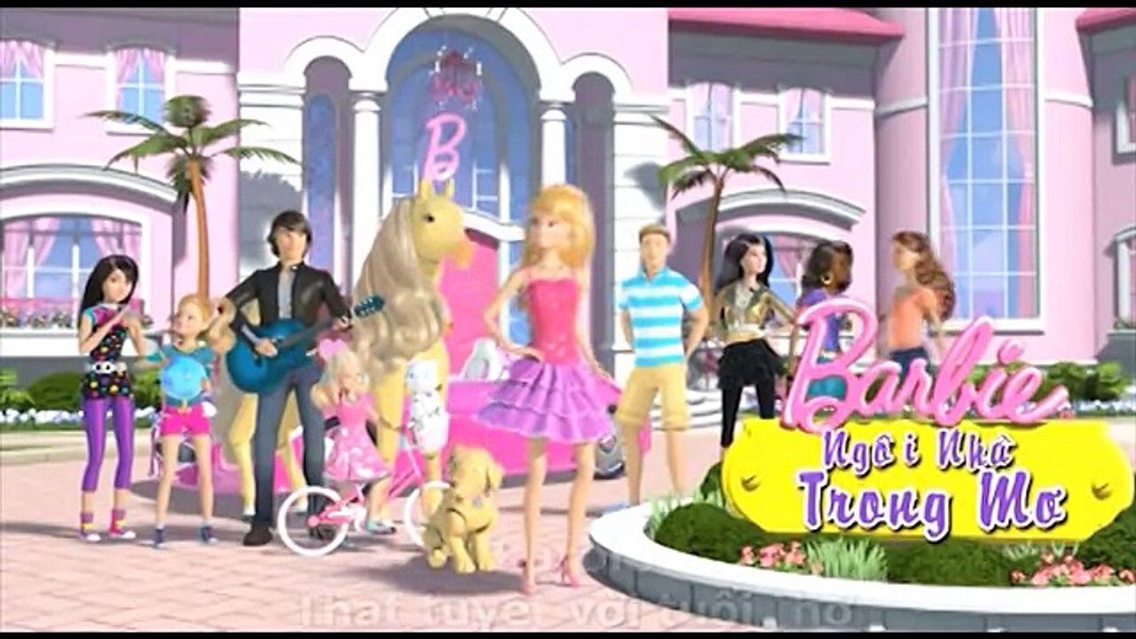PHIM HOẠT HÌNH BÚP BÊ BARBIE TẬP 1   CĂN PHÒNG THỜI TRANG BARBIE